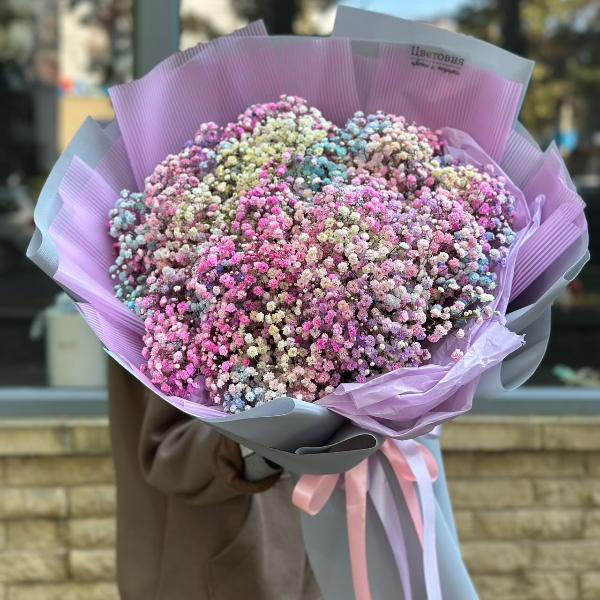 Букет из гипсофилы "Седьмое небо"