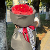 Букет из георгин "Красное солнце"